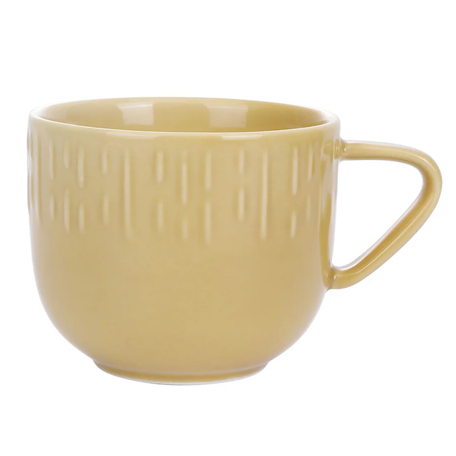 Aida Confetti kaffekopp 20 cl, mustard