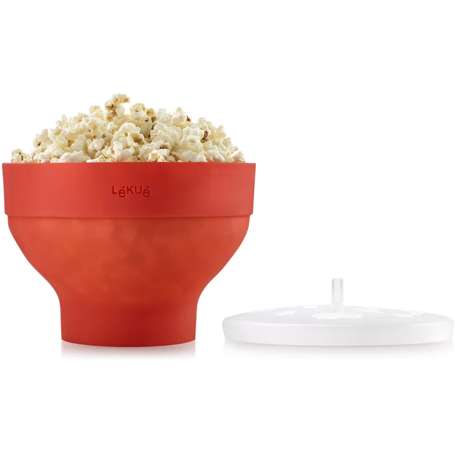 Lékué Popcorn Maker Micro Rød