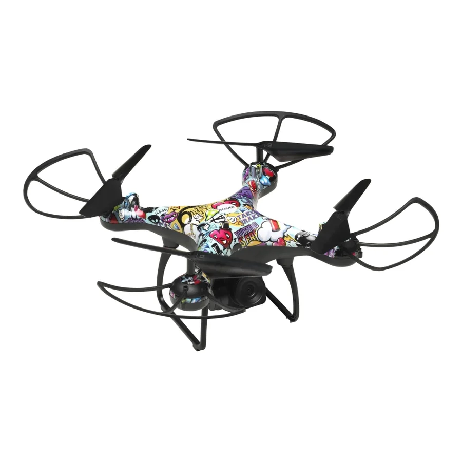 Drone HD-cam Stort batteri Høydehold