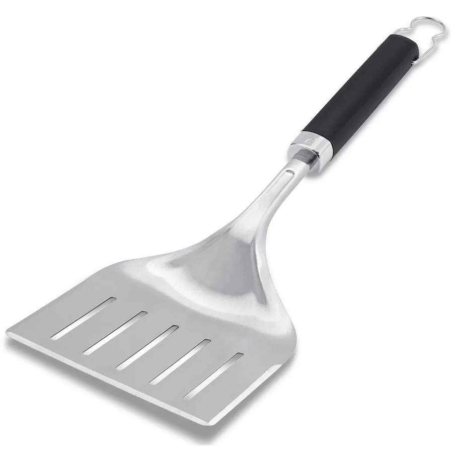 Weber 6762, Stekespade, Sort, Sølv, Rustfritt stål, Weber, 165,1 mm, 457,2 mm
