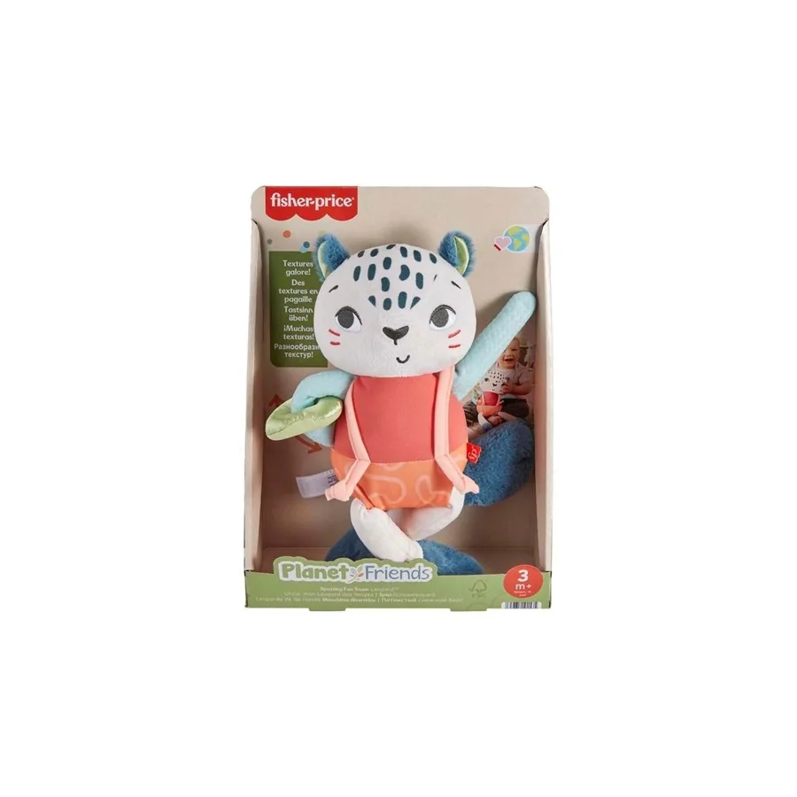 Fisher Price Newborn– Spotting Fun Snow Leopard (HKD64)