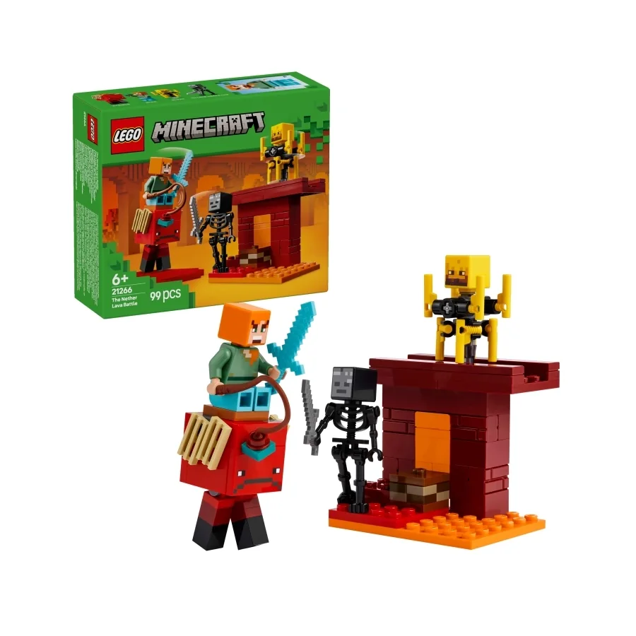 LEGO - Minecraft - Underverden-lavakamp (21266)