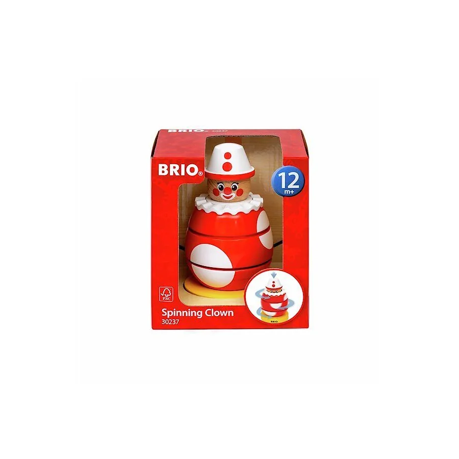 BRIO Spinning Clown