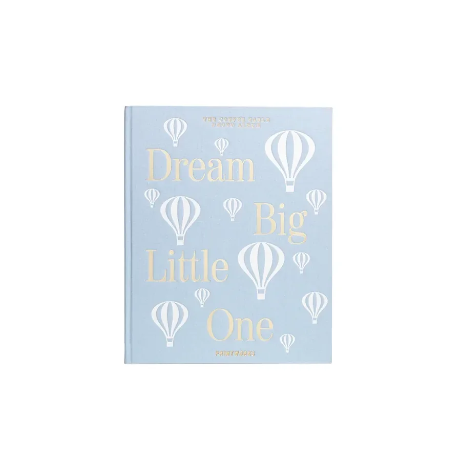 Baby Album Dream Big Little One Light Blue Printworks