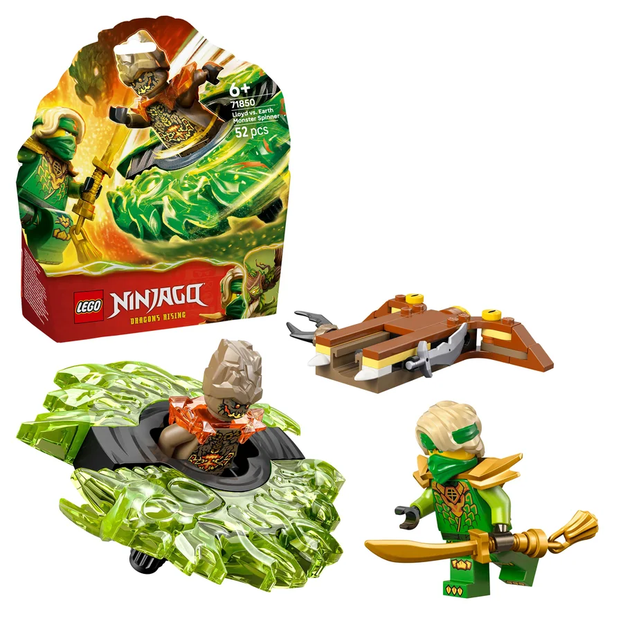 LEGO - Ninjago - Lloyd mot Jordmonster-spinner (71850)